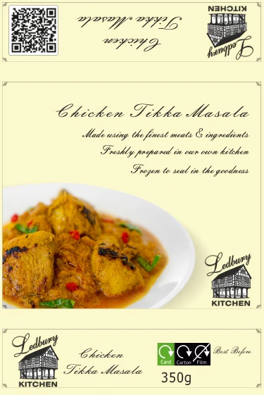 'A-la-Carte' Chicken Jalfrezi Ready Meal - Image 4