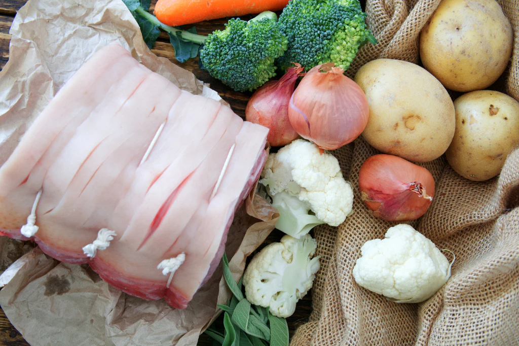 Classic Roast Pork, Vegetables, Roast Potatoes & Gravy - Image 5
