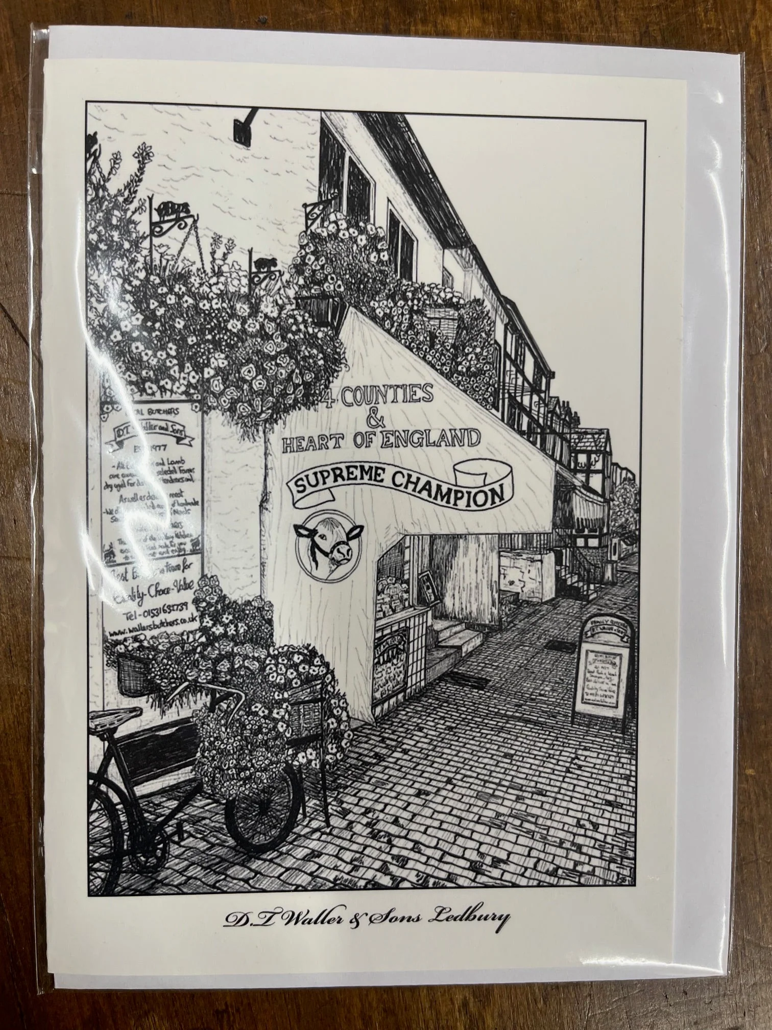 D T Waller Shop Cards