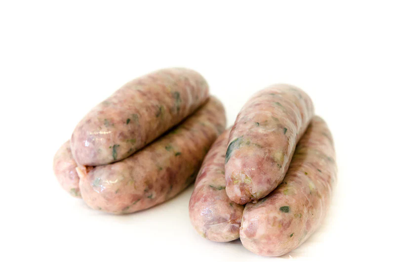 Pork and Leek Sausage x 6 - Image 3