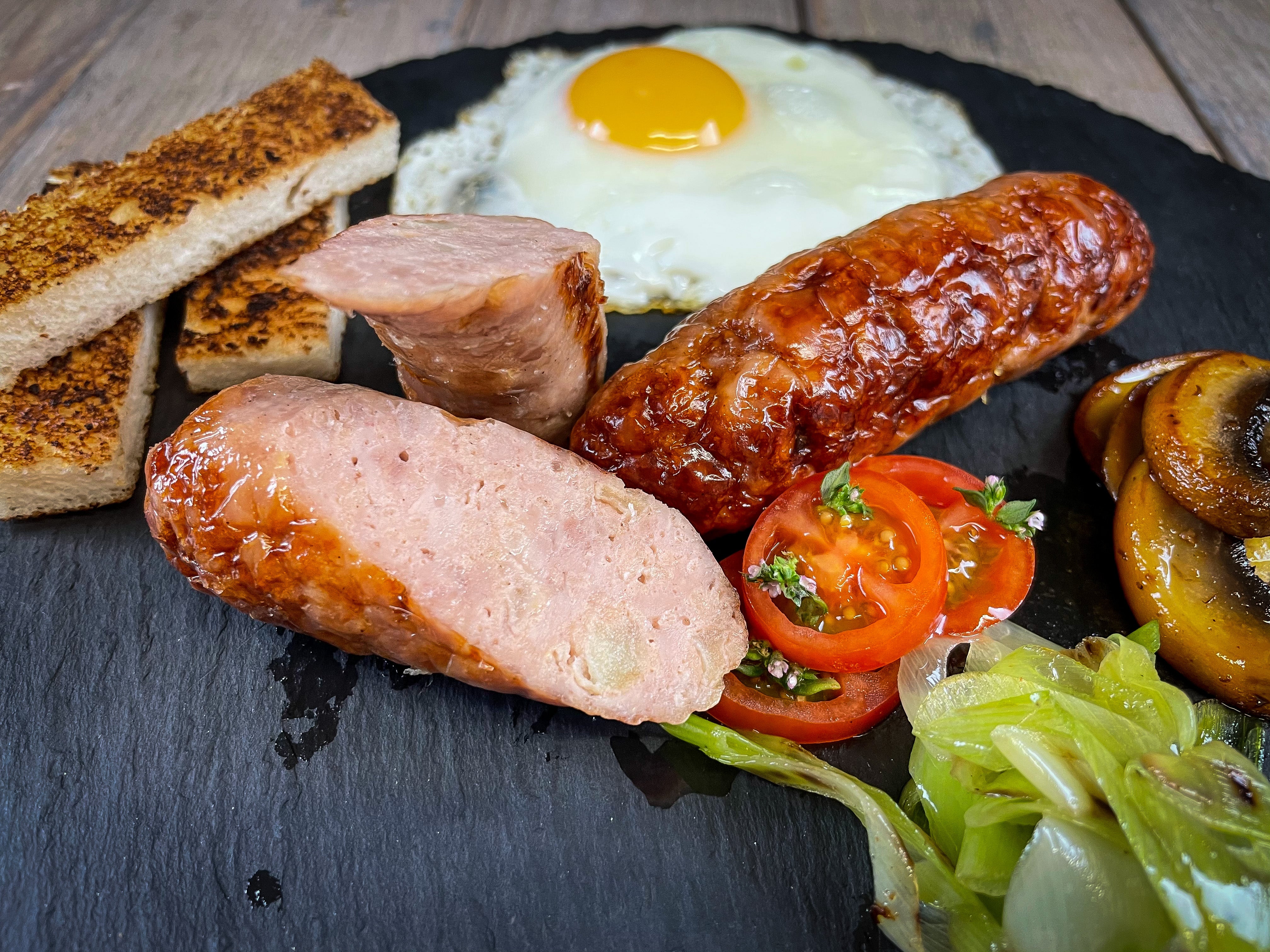Pork, Apple & Ledbury Cider Sausage. 6 per Pack - Image 5