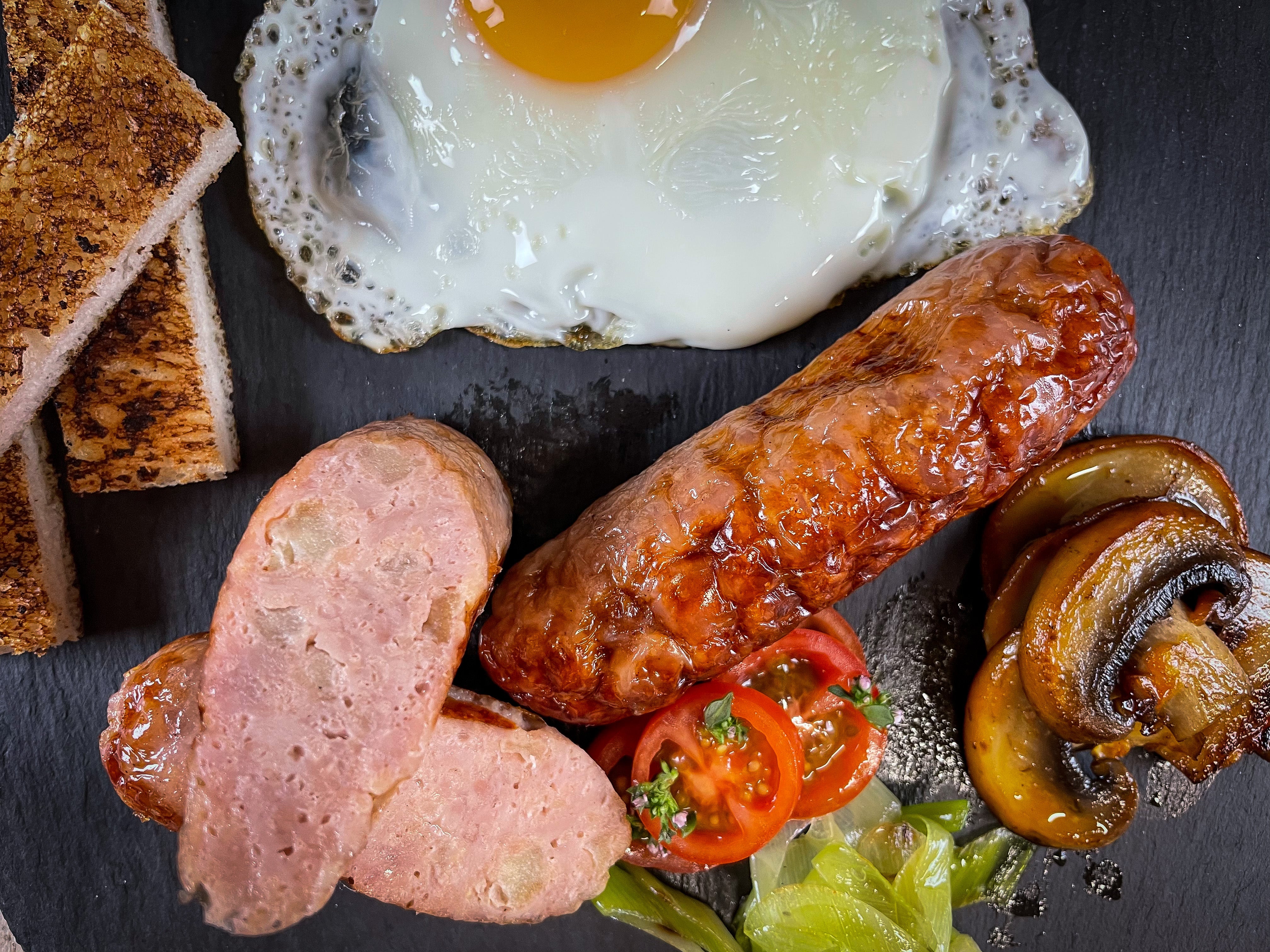 Pork, Apple & Ledbury Cider Sausage. 6 per Pack - Image 6