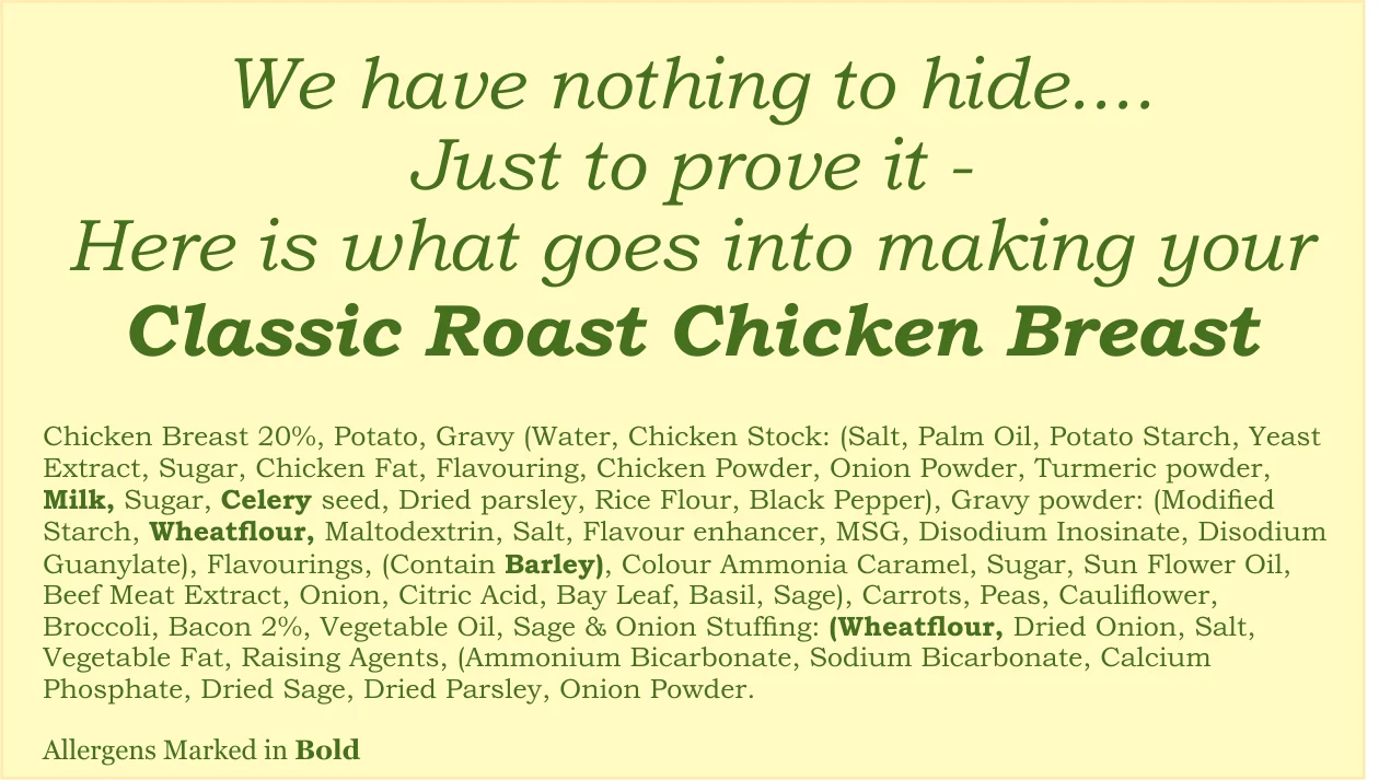 Classic roast chicken, vegetables, roast potatoes and gravy - Image 5